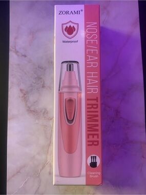 Zorami Pink Nose/Ear Hair Trimmer - Waterproof